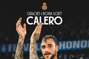 西班牙人官方：后卫卡莱罗离队，结束7年效力生涯配图